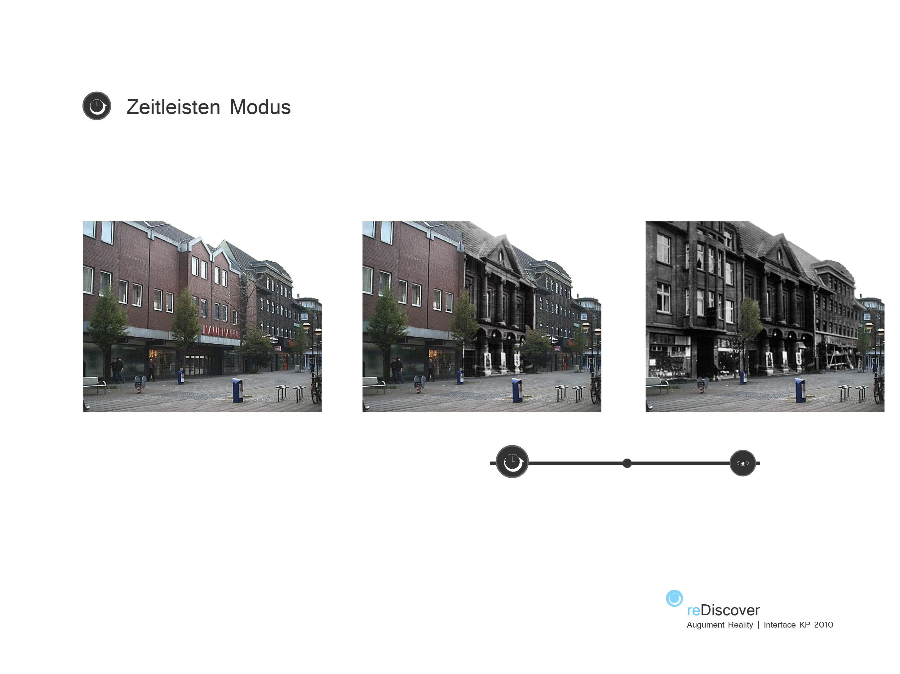 “reDiscover-Zeitleistenmodus“ “reDiscover-Zeitleistenmodus“